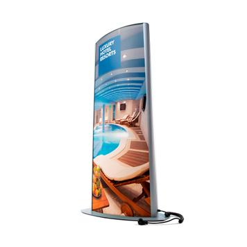 Stand Display LED „Curved”