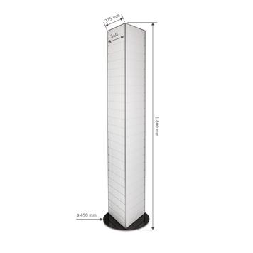 FlexiSlot Tower "Triflex" Slatwall