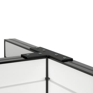 Πάγκος Slatwall FlexiSlot-H "Style-Black"